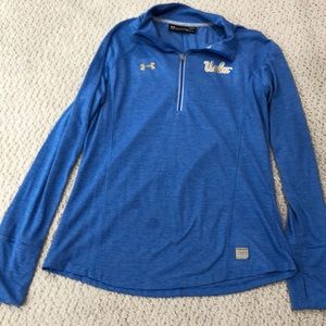 UCLA under armor quarter zip